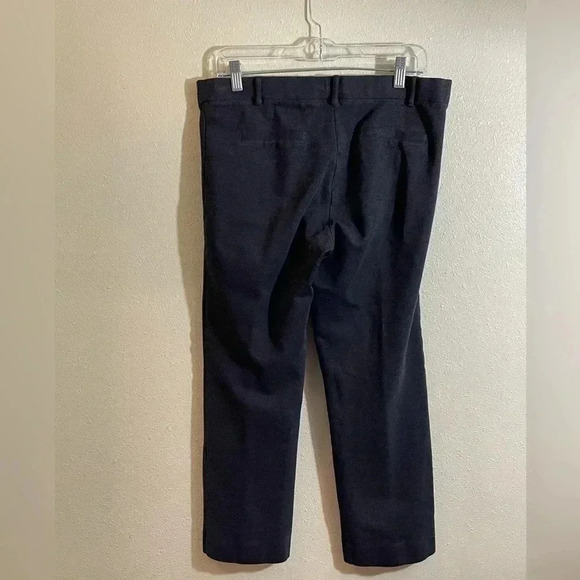 Betabrand Size LP Petite Charcoal Gray Classic Dress Yoga Pants Comfort Pull-On - Picture 3 of 6